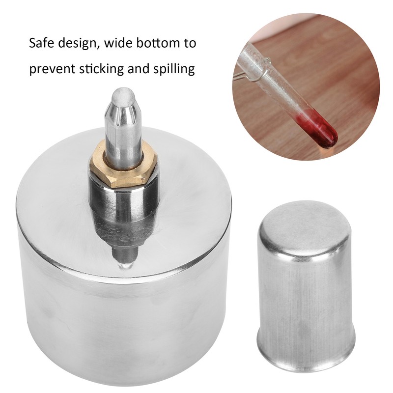 Alcohol Lamp 200ml Stainless Steel Laboratory Chemistry Alcohol Lamp for