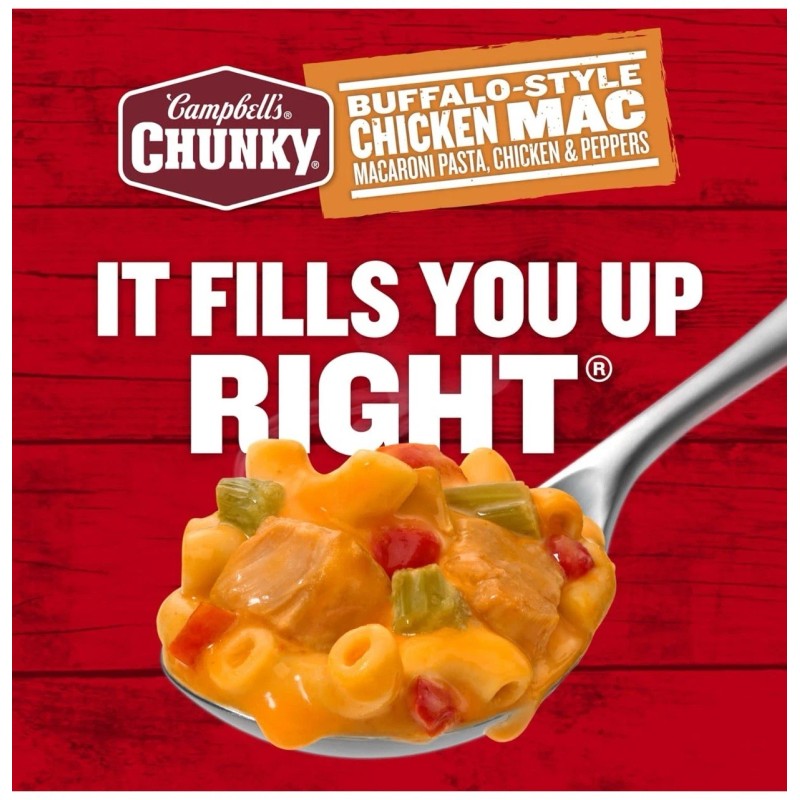 Campbell's Chunky Buffalo-Style Chicken Mac, 18.8 oz