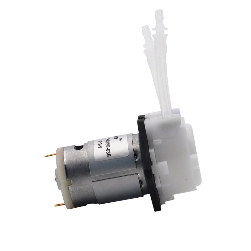 INTLLAB 12V DC DIY Peristaltic Liquid Pump Dosing Pump for