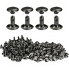Selyse Pack of 100 Hollow Rivets 9 x 9 mm