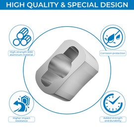 AUTOVIC Aluminum Tailgate Hinge Bushing Compatible with Nissan Titan