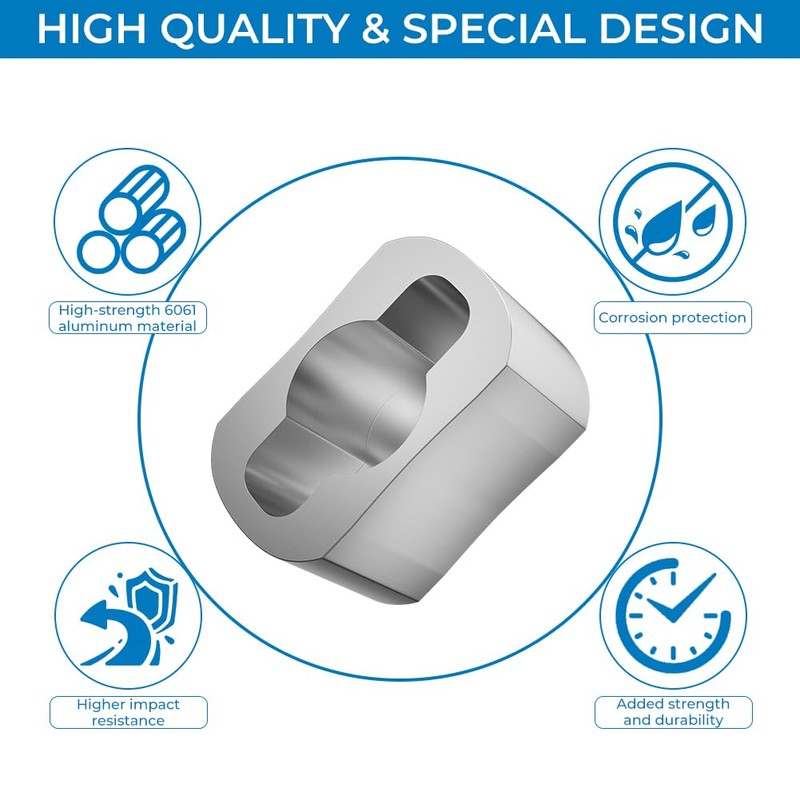 AUTOVIC Aluminum Tailgate Hinge Bushing Compatible with Nissan Titan