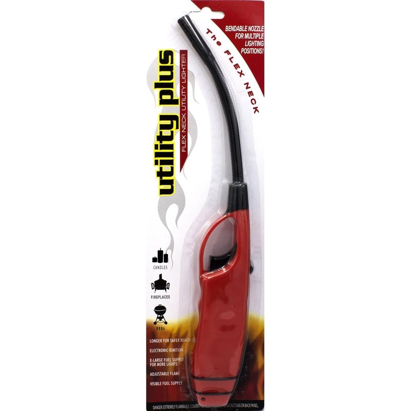 Best Brands USA Long Flex Neck BBQ Lighters, Multi-Purpose for