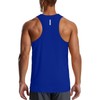 Zengjo Mens Running Singlet(Royal Blue,XL)