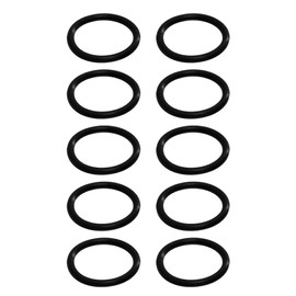 Mr O-Ring 324 Buna/Nitrile O-Ring, 90A Durometer, Black, 1-3/8" ID, 1-3/4" OD, 3/16" Width (Pack of 10)