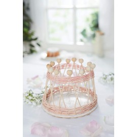 VBS Rattan Natural, Blue Ribbon, 500 g, Ø 2.5 mm