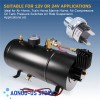 AONUO-US Fit For Train Horn 110-140 PSI Heavy Duty Tank