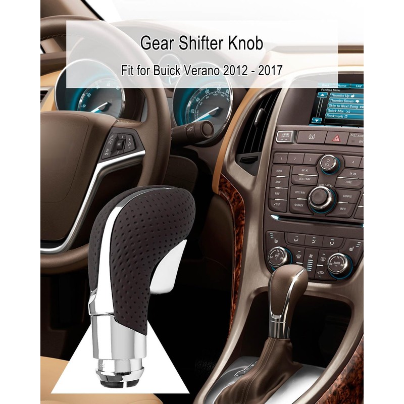 AUGREX Gear Shifter Knob for Buick Verano 2012-2017 Gear Shift