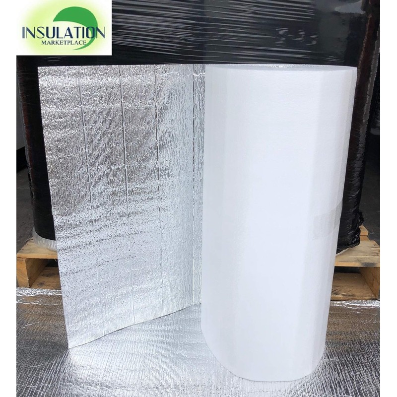 SmartSHIELD -3mm 24"x50ft Reflective Insulation roll, Foam Core Radiant Barrier,