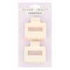 Oz Essentials Mini Claw Clip Duo - Cream