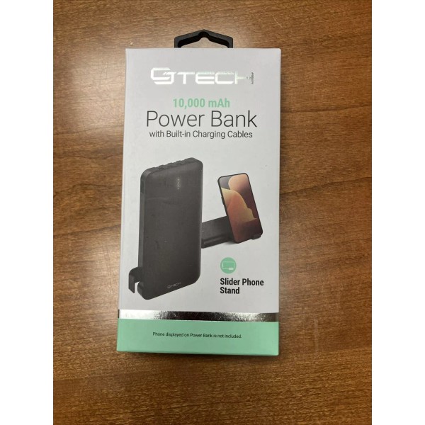CJ Tech 25539 10,000 Power Bank - Black