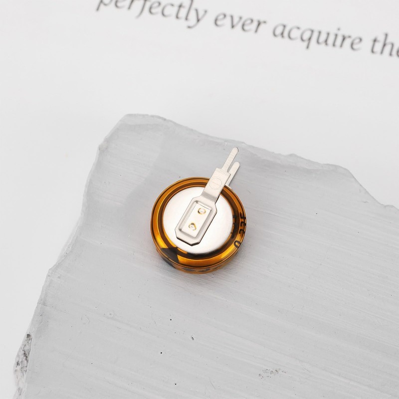VGOL 4pcs 0.22F 5.5V Super Capacitor Pitch 5mm Button Capacitance