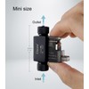 Clscea Inline CO2 Solenoid Valve Mini Low Temperature for Aquarium