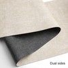 Chitomars Faux Leather Table Runner, Modern Double-Sided Non-Slip Heat Resistant