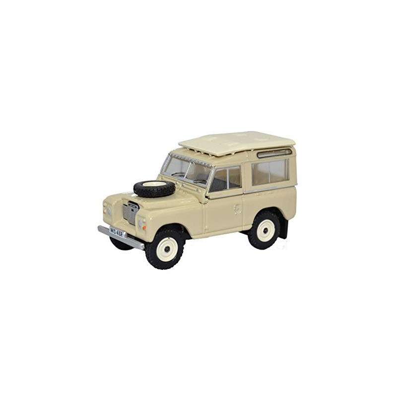 Oxford Diecast 76LR3S001 Land Rover Series III Station Wagon Limestone