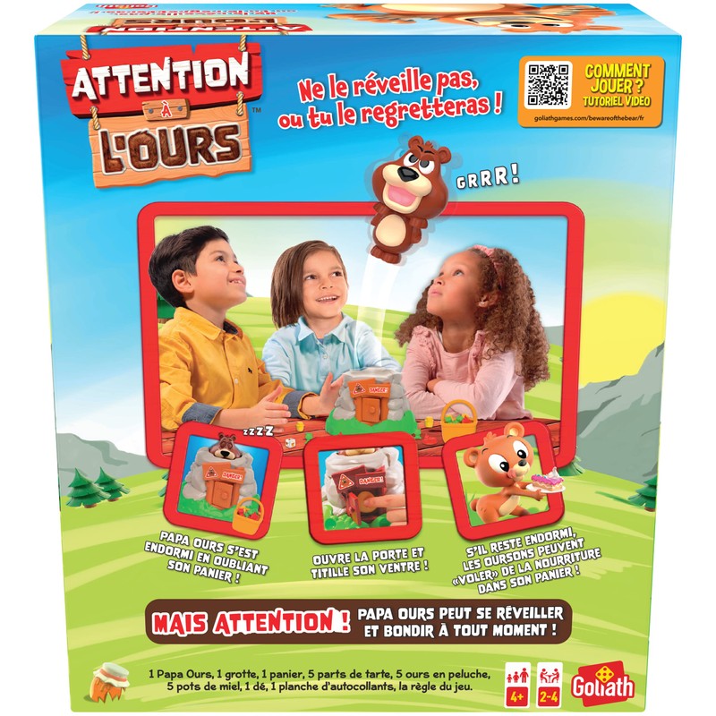 Game - Attention à l'ours - French version