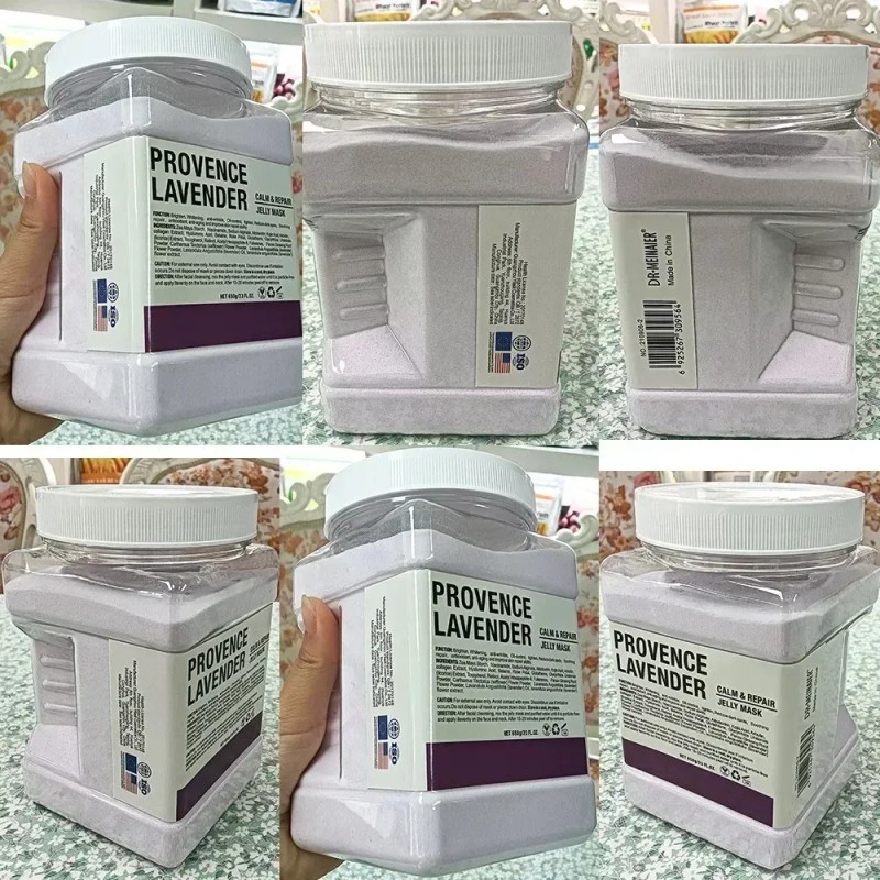 Máscara Gelatina Arbutina Rosa Polvo Mascarillas