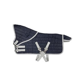 LeMieux Toy Pony Stable-Tek Rug - Fully Functional Buckles and Detachable Neck - Educational Toy - Navy