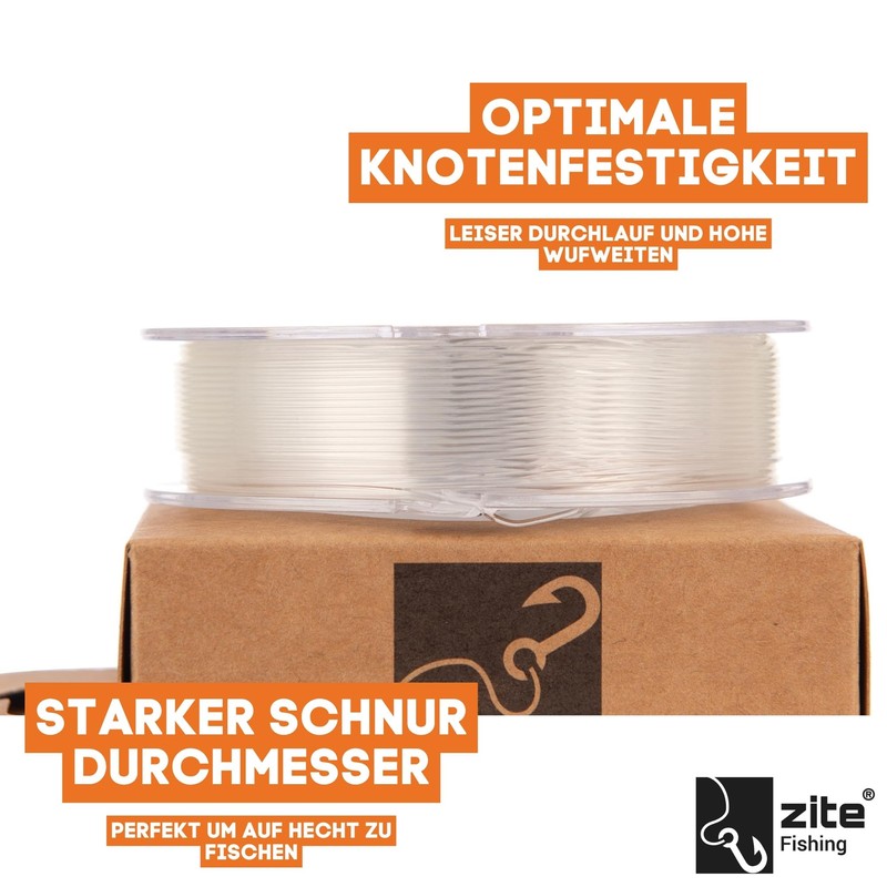 Zite Fishing Fluorocarbon Leader Line 0.85 mm | 30 m
