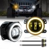 NSDXCT 4 Inch Round Fog Lights For Jeep Wrangler JK