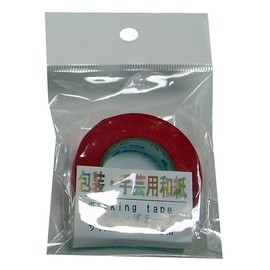 matuura Industrial Packaging, Craft Washi Tape Width 15 mm Length 18 m , Red