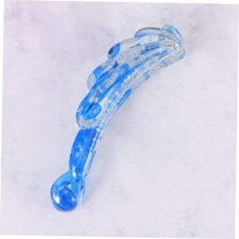 LALAFINA Fashionable Banana Hair Clip for Girls Stretchy Ponytail Holder No Crease Hair Claw Clip Hold (bright)