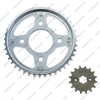 Kit Arrastre Sprocket Racing Para Hero Hunk 160r 150 Dorada