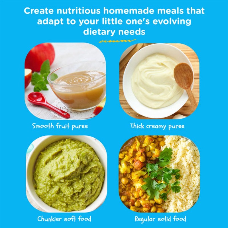 EVLA'S Baby Food Maker, Steamer, Blender, Baby Food Processor for
