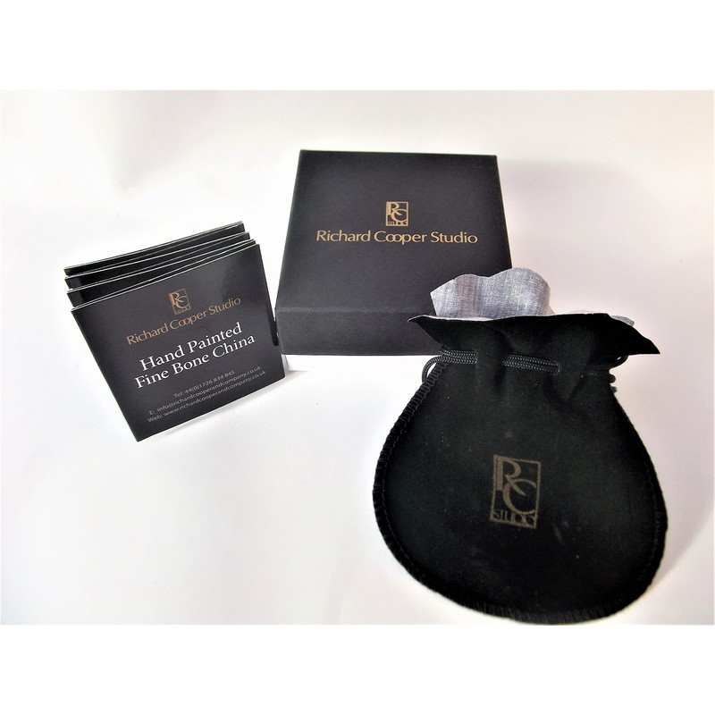 Richard Cooper Studio - Hand Painted Fine Bone China Springer