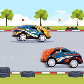 Aruytps Aruytps 36PCS Mini Pull Back Cars for Kids Toddlers 3-5 4-8 Years Old, Race Cars Party Favors Bulk Vehicles Set, Classroom Prizes Box Pinata Fillers for Boys and Girls