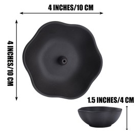 CHENSHUO Ceramic Stick Incense Holder and Burner for Sticks and Coil Incense or Sage Incense Cones,Insence Stick Holder for Yoga Spa and Meditation,Incense Tray with Incense Stick Holder