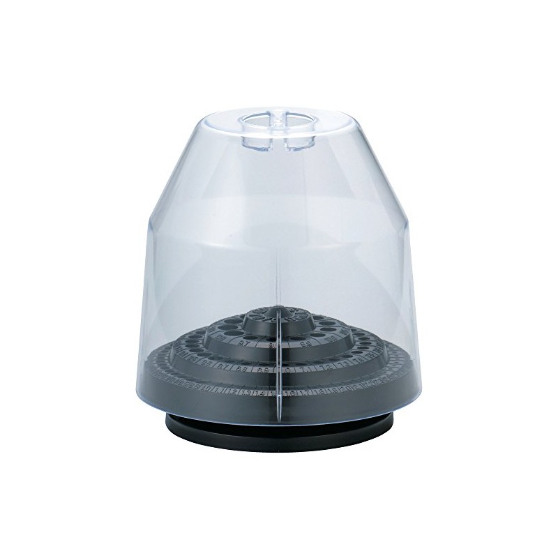 TRUSCO S-13C Rotating Drill Stand, Holds 100 Pieces, Cover Included
