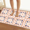 10Pcs set Imitation Ceramic Tile Wall Sticker Waterproof SelfAdhesive Wallpaper