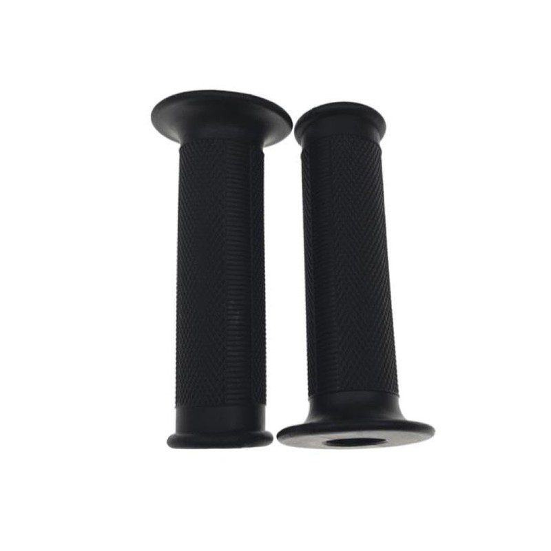 Handlebar Grips (Open) Black Fits Simson S51, Schwalbe KR51 KR51/1