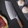 SHI BA ZI ZUO Meat Cleaver Knife, 7.5-inch Professional Stainless