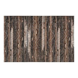 Fun Express - Wood Plank Backdrop Banner (3pc) - Party Decor - Wall Decor - Preprinted Backdrops - 3 Pieces