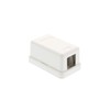 Networx Keystone Jack Surface Mount Boxes (1 Port, White)