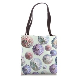 Sea Urchin Pastel Animal Wildlife Pattern Tote Bag