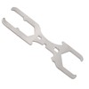 Ziyuan 3 Way Plumber's Sink Strainer Wrench,Plumbers Combo Nut Wrench,Fits