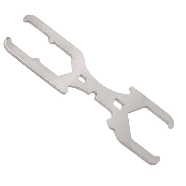 Ziyuan 3 Way Plumber's Sink Strainer Wrench,Plumbers Combo Nut Wrench,Fits