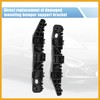 Partuto 1 Pair Front Left and Right Bumper Bracket for