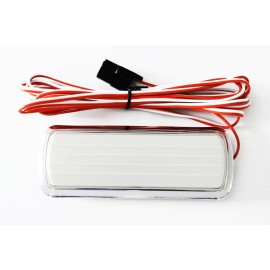 Counterpart 60-66 67-72 Chevy C10 Chrome Interior Dome Lamp Inside Cab Light Lens Wiring Kit