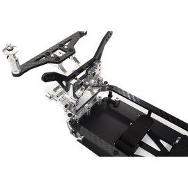 Integy Upgrades for Team Associated, Carbon Fiber Complete Chassis Conversion Kit for DR10 Drag RTR