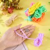 Spritewelry 16 M Hollow Pipe Rubber Cords 4mm Rainbow Barber