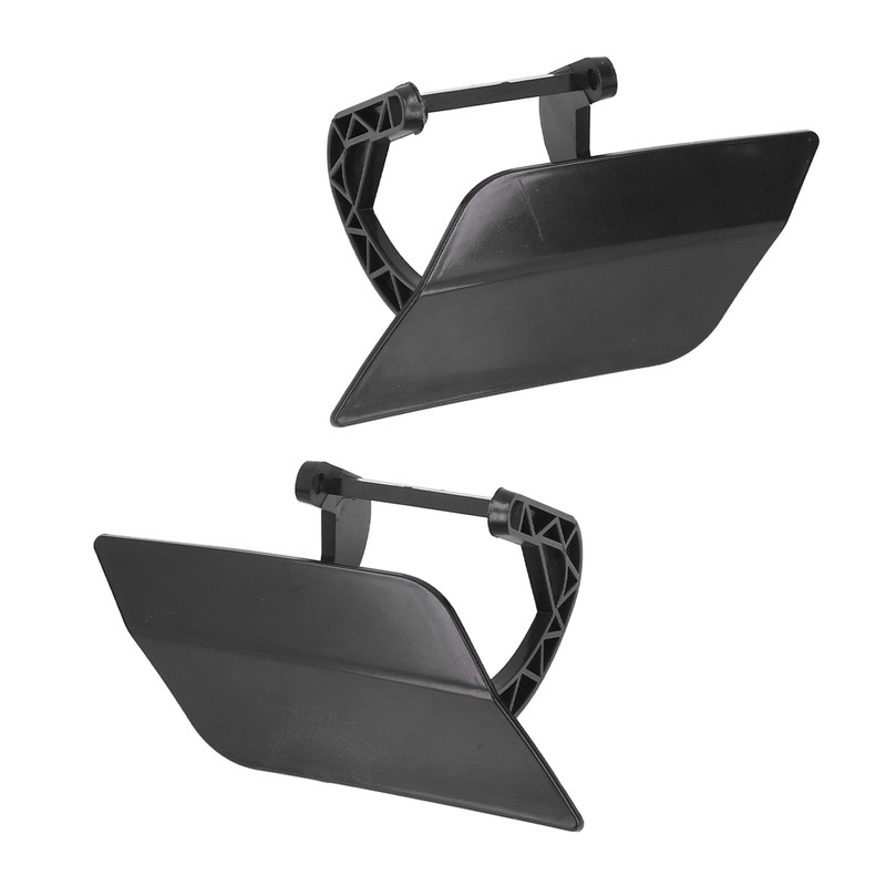 1 Pair Left Right Bumper Headlight Washer Nozzle Cover Bumper