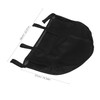 WOONEKY Large Capacity Bath Storage Bag Zipper Organizer for Easy