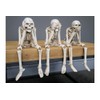 Venture Vehicles Ltd 3 Wise Skeletons | Gothic Decor |