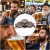 Mustache Guard for Coffee & Everyday Drinks – Skull Design