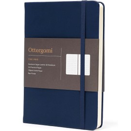 A5 Notebook Bullet Dotted or Lined Journal 150gsm Paper The Pro by Ottergami