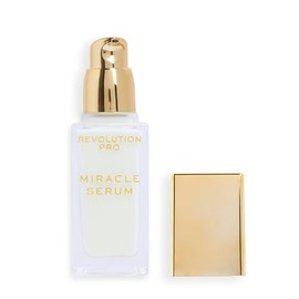 Revolution Pro Miracle Serum, suero facial hidratante, ayuda a la opacidad y al tono desigual de la piel con ácido hialurónico y niacinamida, 1 onza